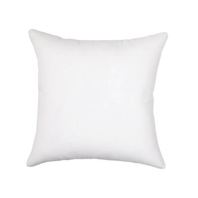 QSWRD 20 x 20 Pillow Inserts Set of 2 Outdoor Pillow Inserts Waterproof  Square Premium Throw Pillow Inserts Decorative Couch Pillow Inserts White  Sofa