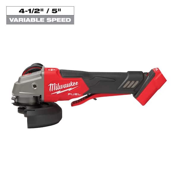 M18 FUEL 18V Lithium-Ion Brushless Cordless 4-1/2 in./5 in. Grinder with Variable Speed & Paddle Switch (Tool-Only)