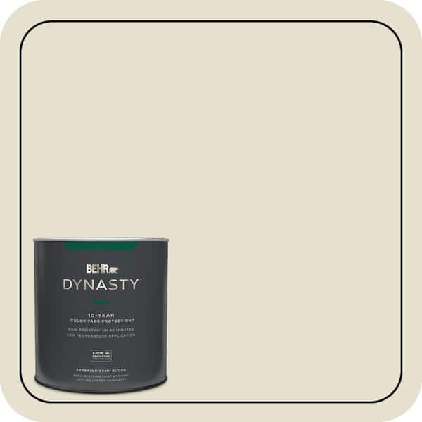 BEHR DYNASTY 1 qt. #S350-1A Cool Honeydew Semi-Gloss Exterior Stain-Blocking Paint and Primer