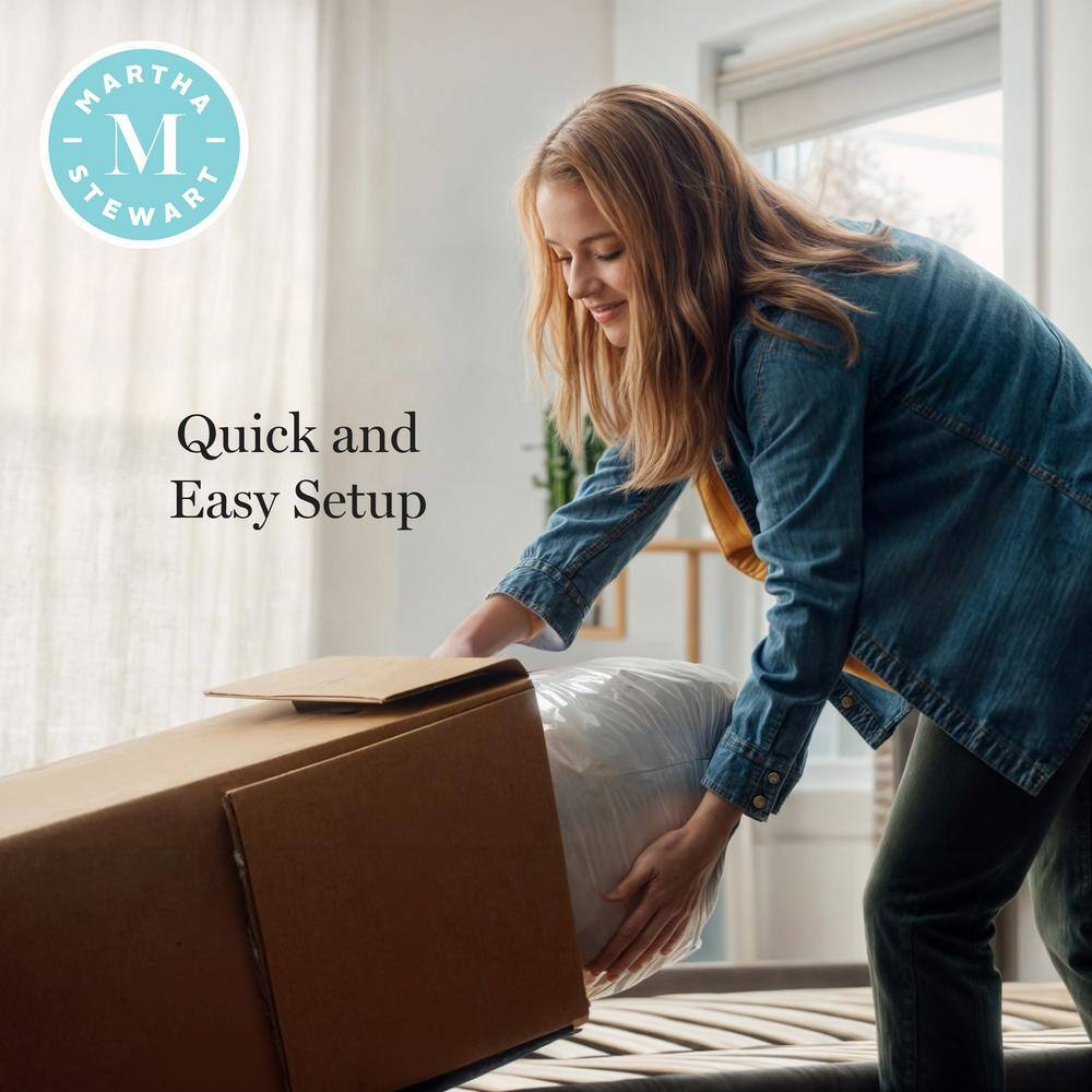 Queen Medium-Firm Gel Memory Foam Mattress with Cooling Cover