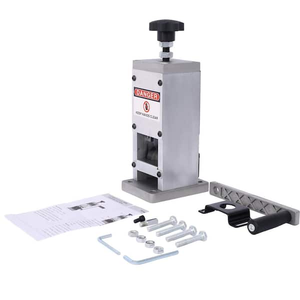 Tidoin Aluminum Portable Manual Drill Powered Scrap Wire Stripping Machine for 0.06-0.98" Wire Recycling