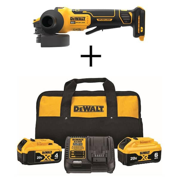 Dewalt grinder battery and charger sale