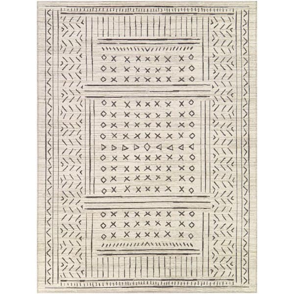 Rebetez Cream 5 ft. x 7 ft. Area Rug