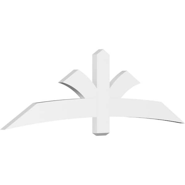 Ekena Millwork Davenport 84 in. W x 24.5 in. H x 2 in. D Signature Polyurethane Bracket