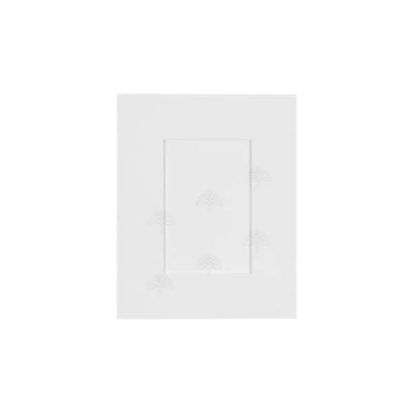 LIFEART CABINETRY Lancaster Shaker White Decorative Door Panel 12-in. W x 12-in H x 0.75-in D