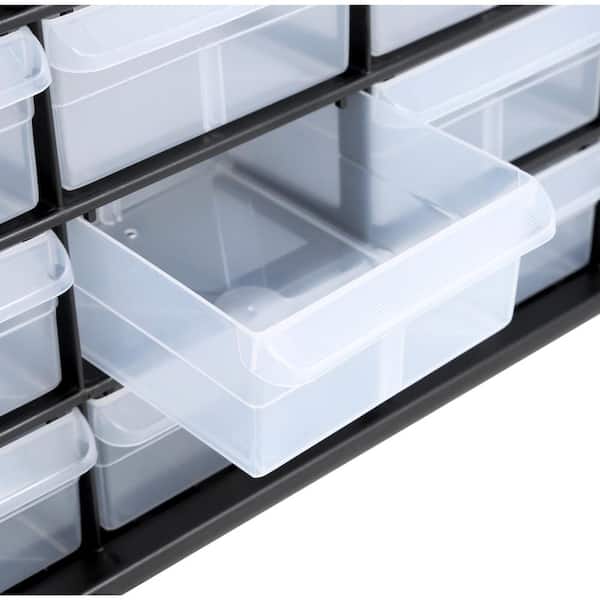Unbreakable Drawers Clean Akro-Mils 44-Drawer Stackable Storage Cabinets 