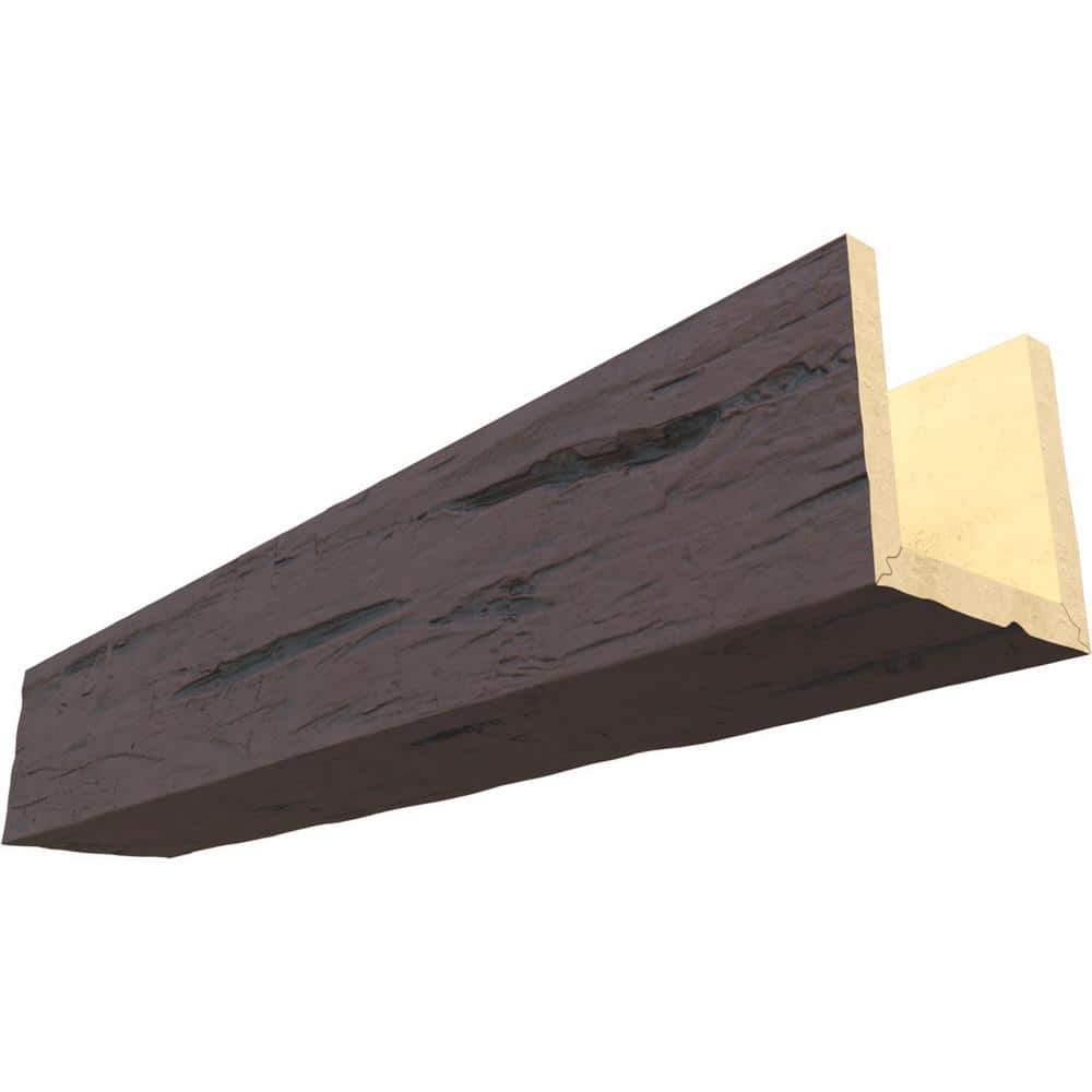 Endurathane 10 in. H x 8 in. W x 14 ft. L Hand Hewn Sangria Faux Wood Beam price history on PriceWatchPro