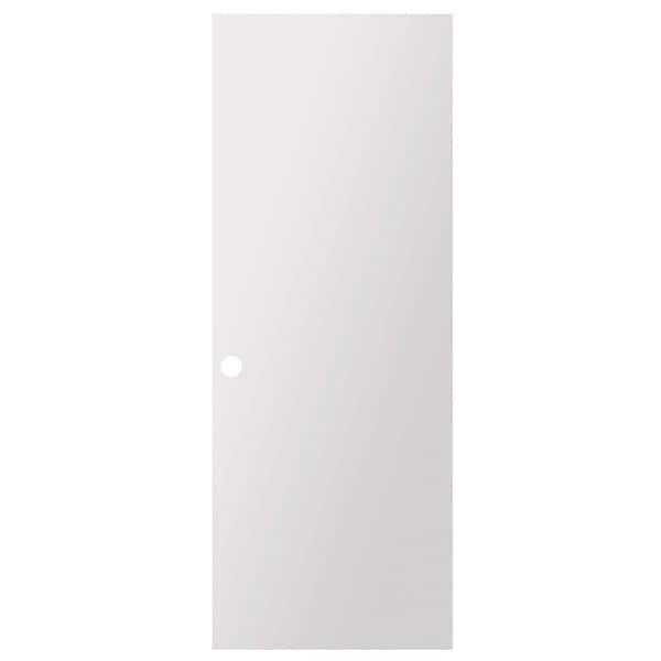 Steves & Sons 36 in. x 80 in. Flush Hollow Core White Primed Pre-Bored Composite Interior Door Slab