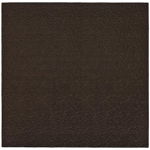Ivy Chocolate 12 ft. x 12 ft. Square Area Rug