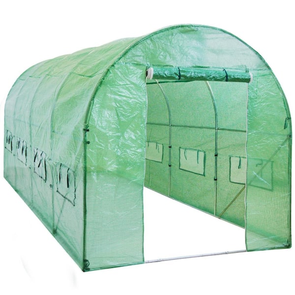 Best Choice Products 84 in. x 180 in. x 84 in. Polyethylene Film Greenhouse