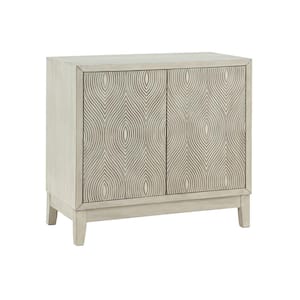 Addis Beige 32 in. H Storage Cabinet with Two Doors
