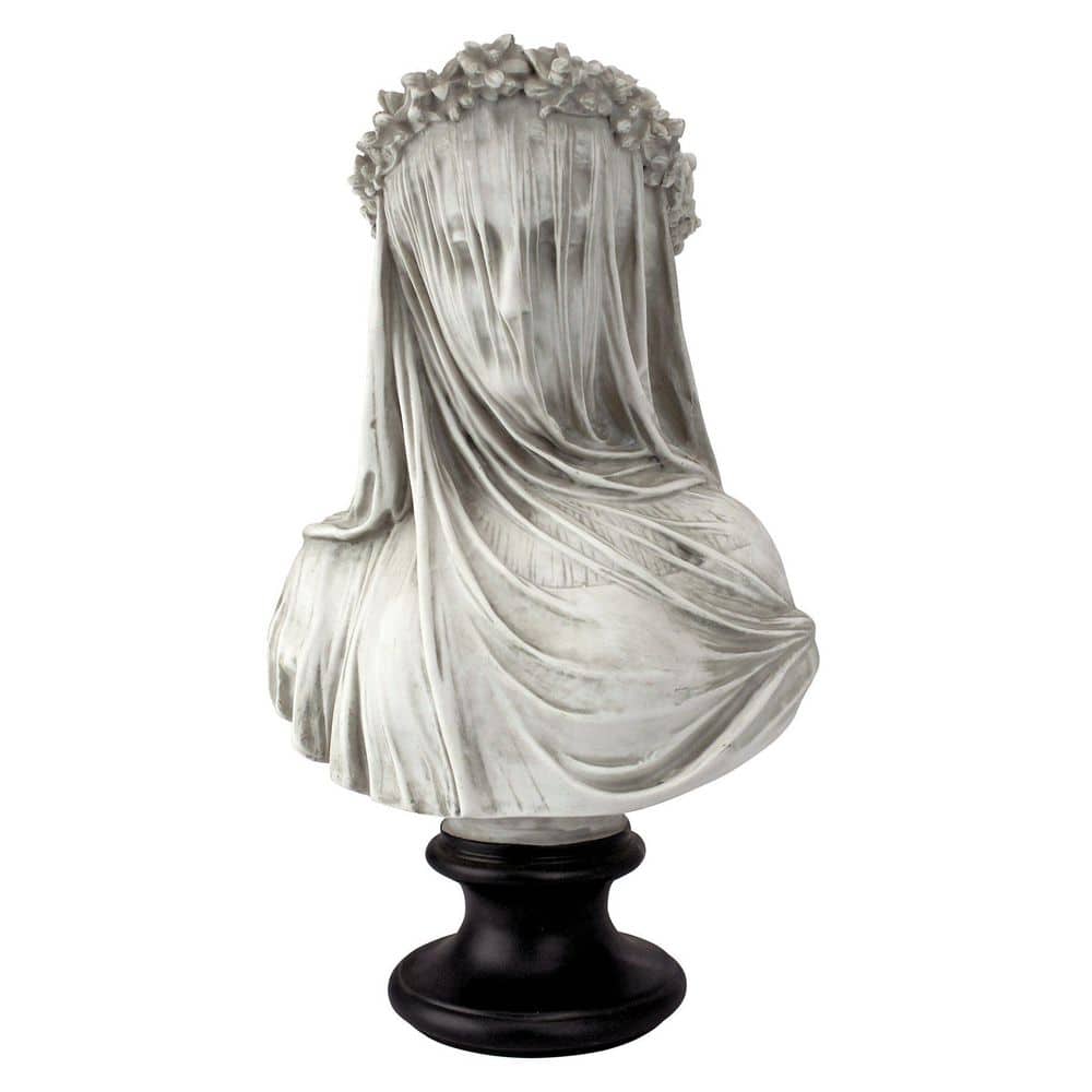 Veiled Maiden Indoor Bust Statue