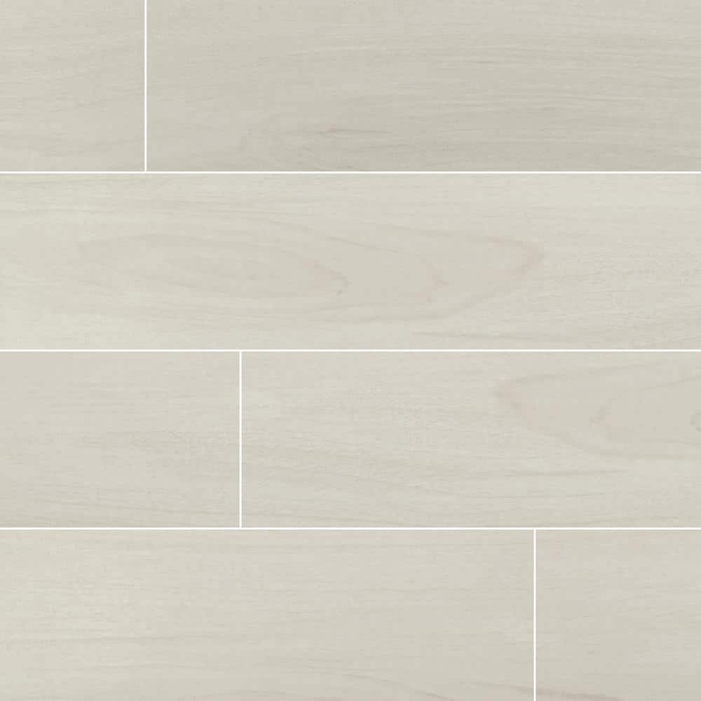 MSI Brooksdale Tulip 10 in. x 40 in. Matte Porcelain Floor and