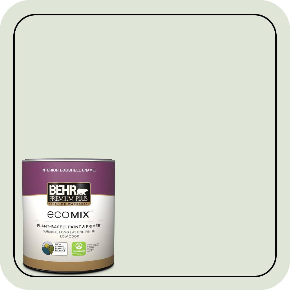1 qt. #S390-1 Sounds of Nature Eggshell Enamel EcoMix Plant-Based Interior Paint & Primer price history on PriceWatchPro