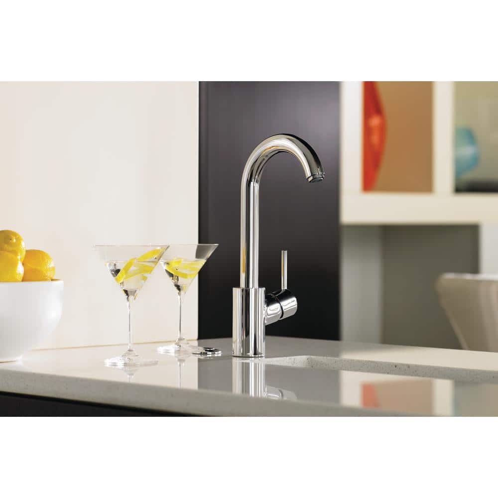 Brushed Black Chrome Single Handle Bar Faucet