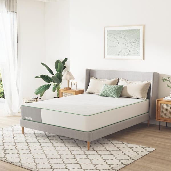 Novilla Full Medium Gel Memory Foam 10 in. Accurate Support Mattress HD ...