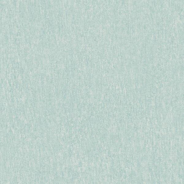 The Wallpaper Company 56 sq. ft. Blue Pastel Linen Faux Texture Wallpaper
