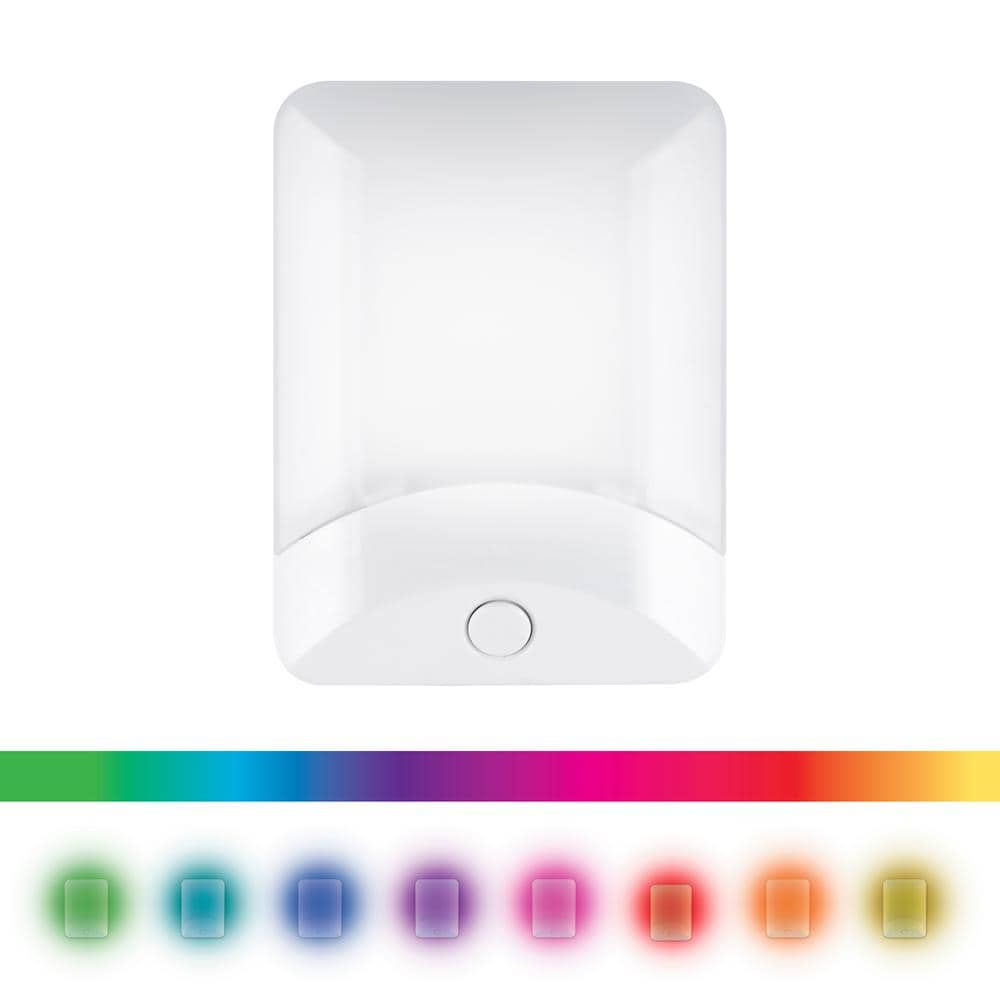 Tzumi Glow Bowl Multi-Color 11-Watt LED Night Light (1-Bulb