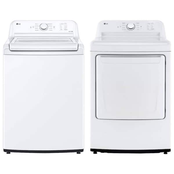 4.1 cu. ft. White Top Load Washer and 7.3 Cu.Ft. White Vented Electric Dryer Combo