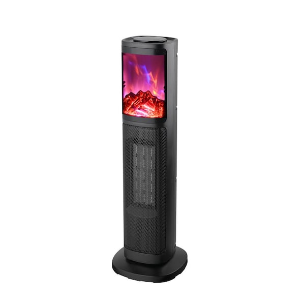 KONWIN 1500Watts 25 in. Digital Ceramic Tower Space Heater with