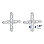 3/16 in. Leave-in Hard Style Tile Spacers (Jar of 500)