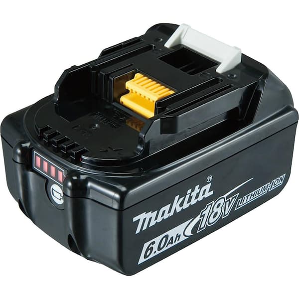 Makita 18-Volt LXT Lithium-Ion 6.0 Ah Battery with 18V LXT Lithium