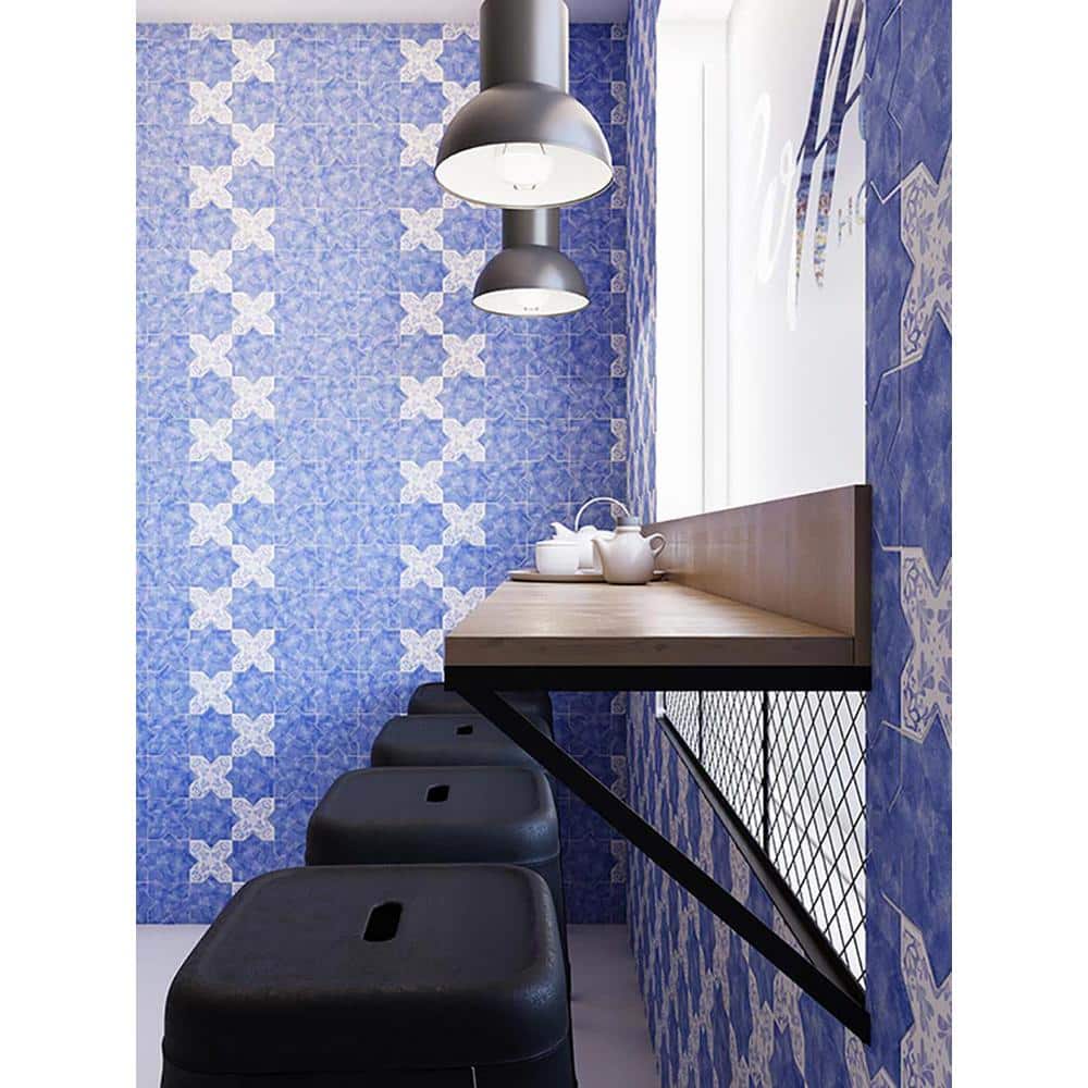 Siena 5.35'' W x 5.35'' L Ceramic Singular Tile