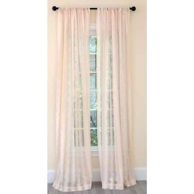 Damask Curtains Window Treatments The Home Depot