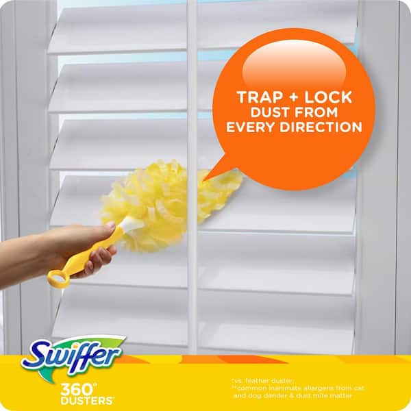 Heavy Duty Extendable Handle Dusting Kit 12-Pack (Each Pack Contains 1-Handle, 3-Dusters)