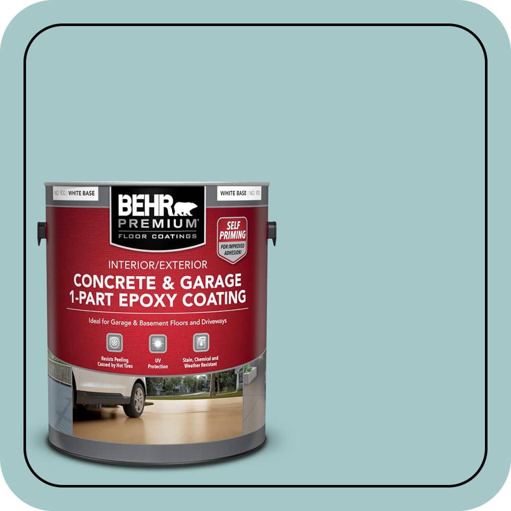 1 gal. #PPU13-10 Ocean Boulevard Self-Priming 1-Part Epoxy Satin Interior/Exterior Concrete and Garage Floor Paint price history on PriceWatchPro