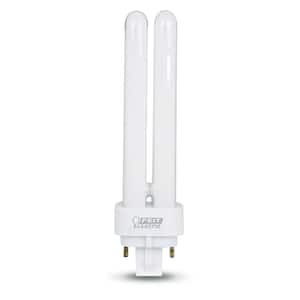 13-Watt Equivalent PL CFLNI Quad Tube 4-Pin G24Q-1 Base Compact Fluorescent CFL Light Bulb, Cool White 4100K (1-Bulb)