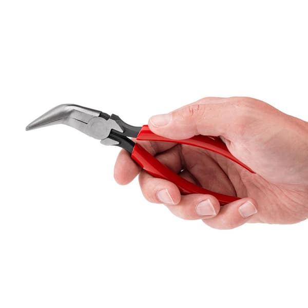 TEKTON 7 Inch Smooth Jaw Long Nose Pliers PGF15007 - The Home Depot