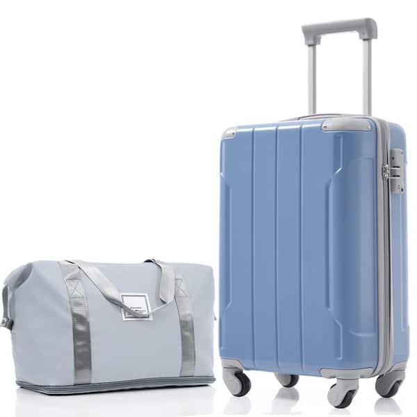 Merax 3-Bags 3-Piece Glacier Lake ABS Hardshell Spinner 20 in