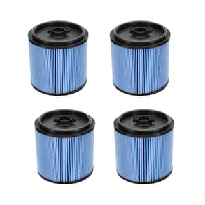 HEPA Filter for Large Capacity Vacuums (4-Pack)