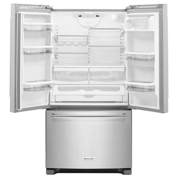 home depot kitchenaid french door refrigerator