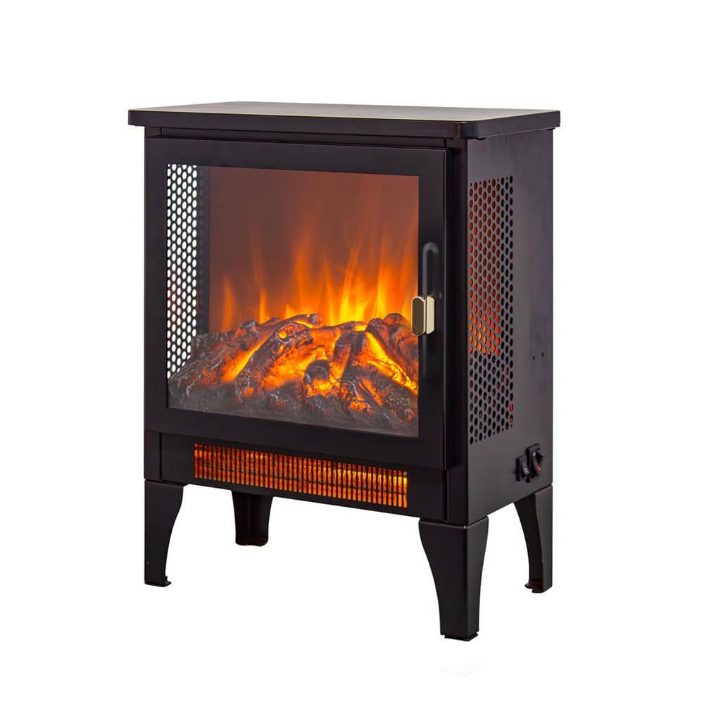 14.2 in. 1400-Watt Black 5000 BTU Freestanding Electric Utility Convection Infrared Space Heater price history on PriceWatchPro