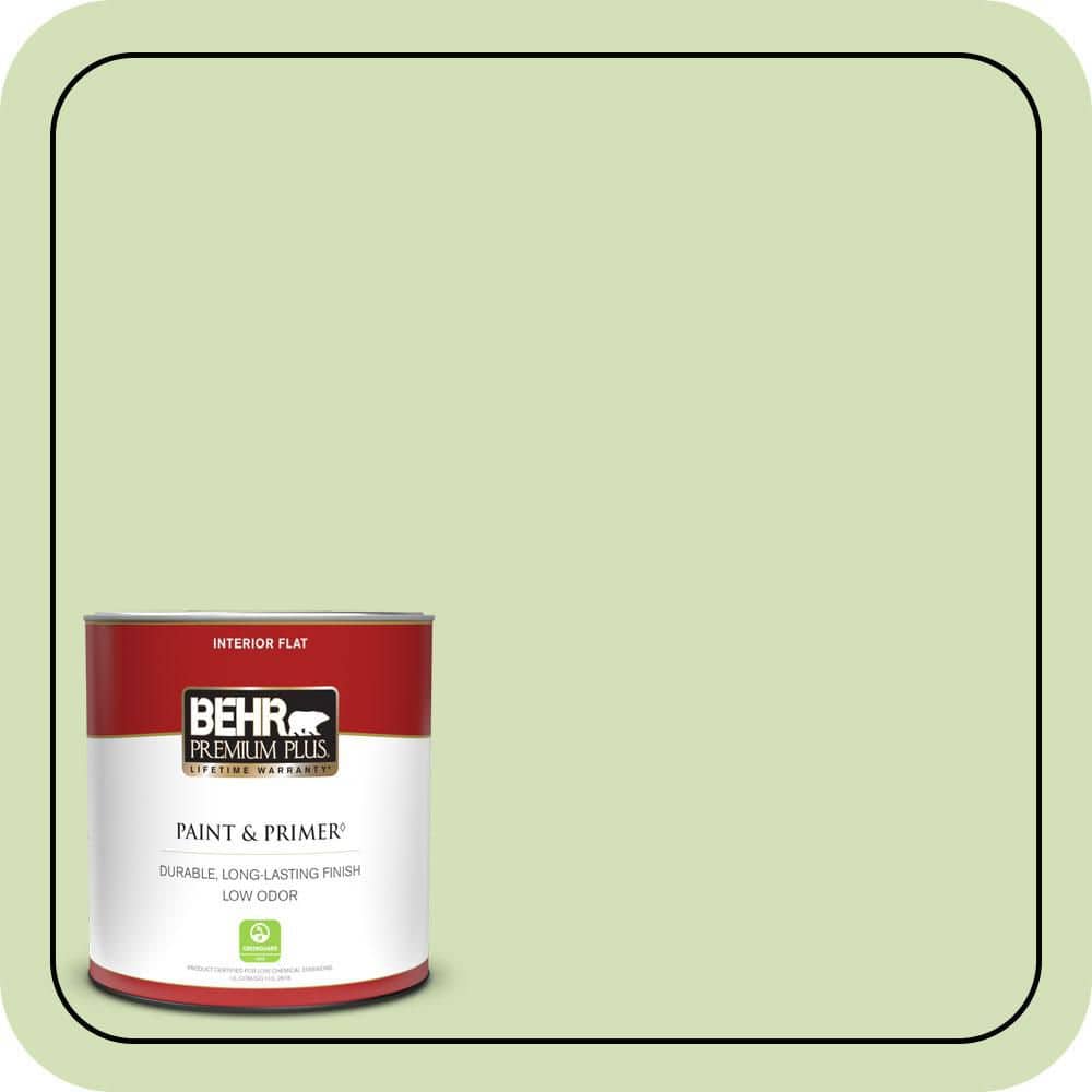 1 qt. #MQ4-45 Spring Glow Flat Low Odor Interior Paint & Primer price history on PriceWatchPro