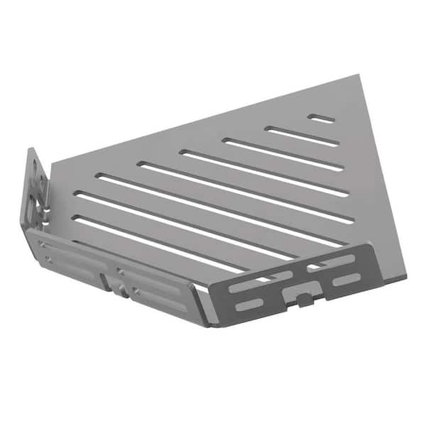 DURAL TI-SHELF Pentagonal 11 in. x 7.87 in. x 7.87 in. x 3.74 in. x 3.74 in. Aluminum Decorative Wall Shelf