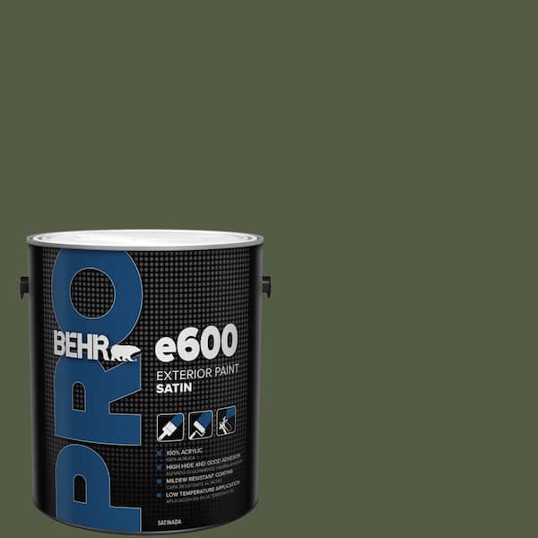 BEHR PRO 1 gal. #MQ6-54 River Forest Satin Exterior Paint