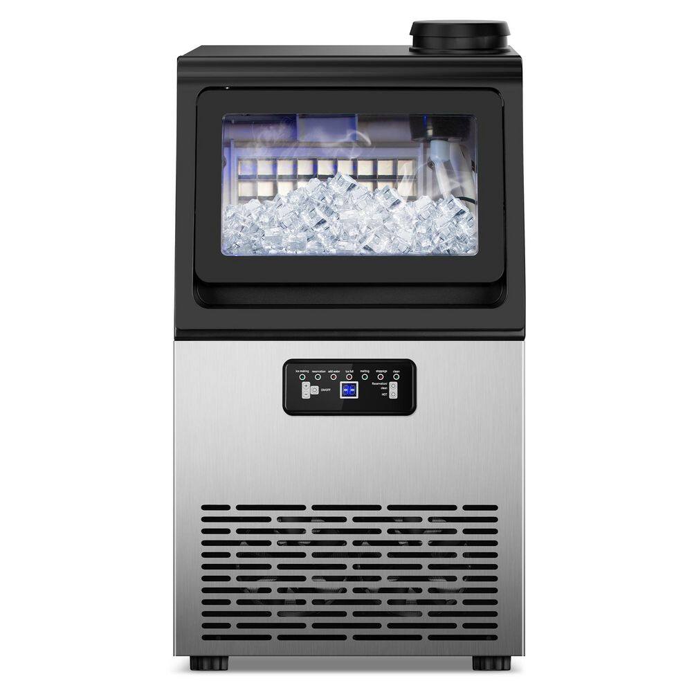 13.5 in. 80 lbs./24H. 36 Ice Cubes/Cycle Freestanding Commercial Freestanding Ice Maker in Stainless Steel price history on PriceWatchPro