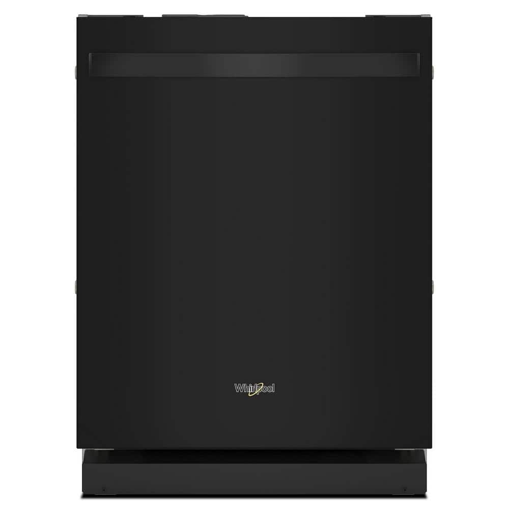 24 in. Top Control Standard Built-In Dishwasher in Black with 3rd Rack