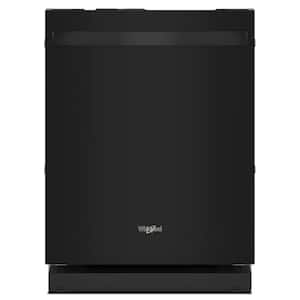 24 in. Top Control Standard Built-In Dishwasher in Black with 3rd Rack