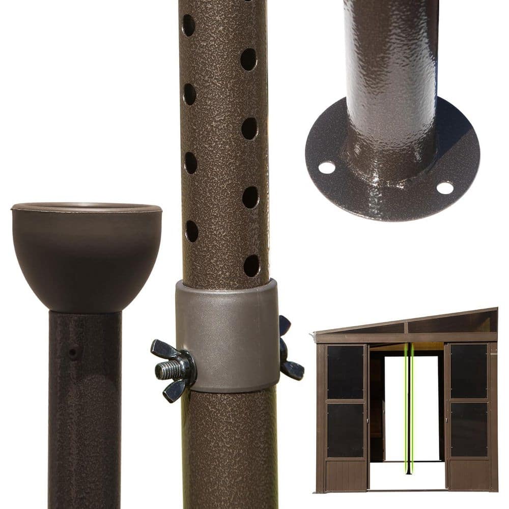 Universal Support Post,Gazebo Accessories for Stability, Reinforced Support Post for Domi Sunroom,Lean-to-Gazebo,Pergola price history on PriceWatchPro