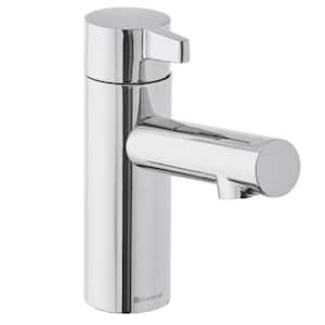 Modern Single Hole Touchless Single-Handle Bathroom Faucet in Polished Chrome