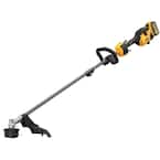 60V MAX Brushless Cordless Battery Powered Attachment Capable String Trimmer Kit, (1) FLEXVOLT 3Ah Battery and Charger