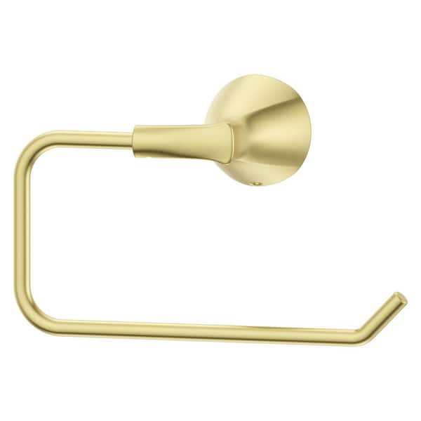 Willa Wall Mounted Towel Ring in Brushed Gold