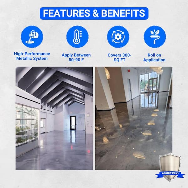 ARMORPOXY Great White Gloss Part Epoxy 300 ft