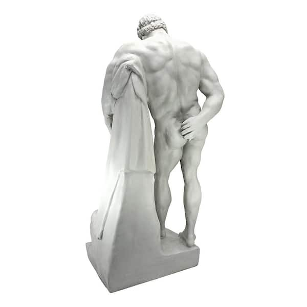 Design Toscano 30 in. H The Farnese Hercules Statue NG32438 - The Home Depot