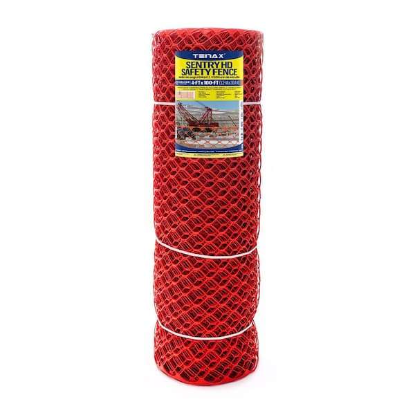Sentry HD 4 ft. x 100 ft. Diamond Safety Orange