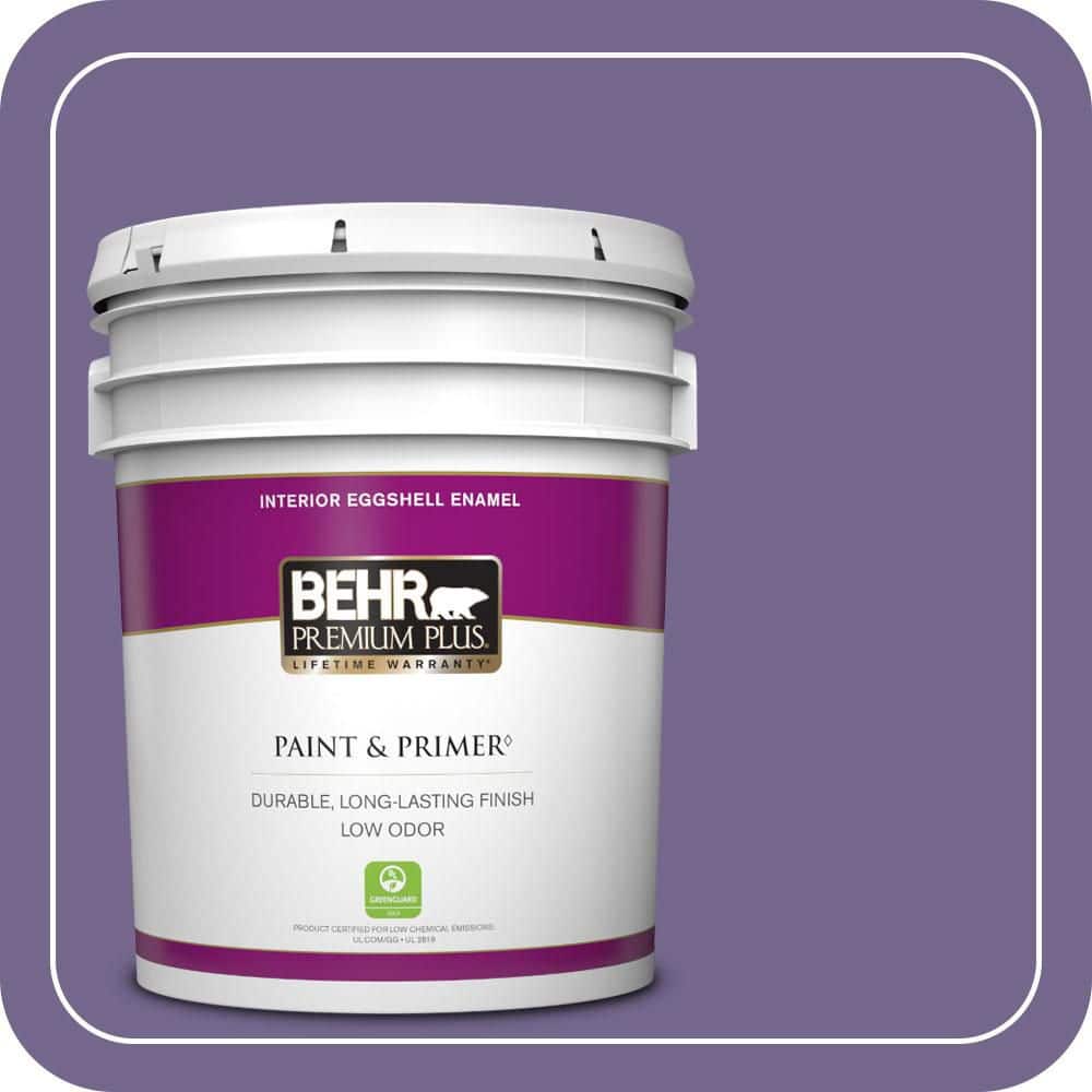 5 gal. #MQ5-41 Violet Vixen Eggshell Enamel Low Odor Interior Paint & Primer price history on PriceWatchPro
